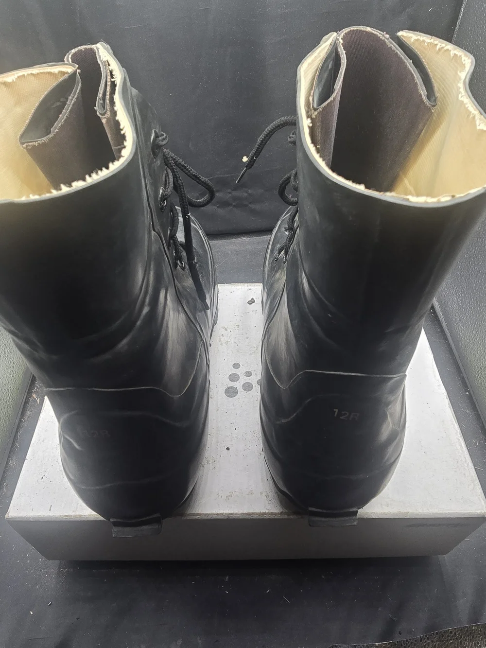Men's Black Rain & Snow Lace-Up Boots